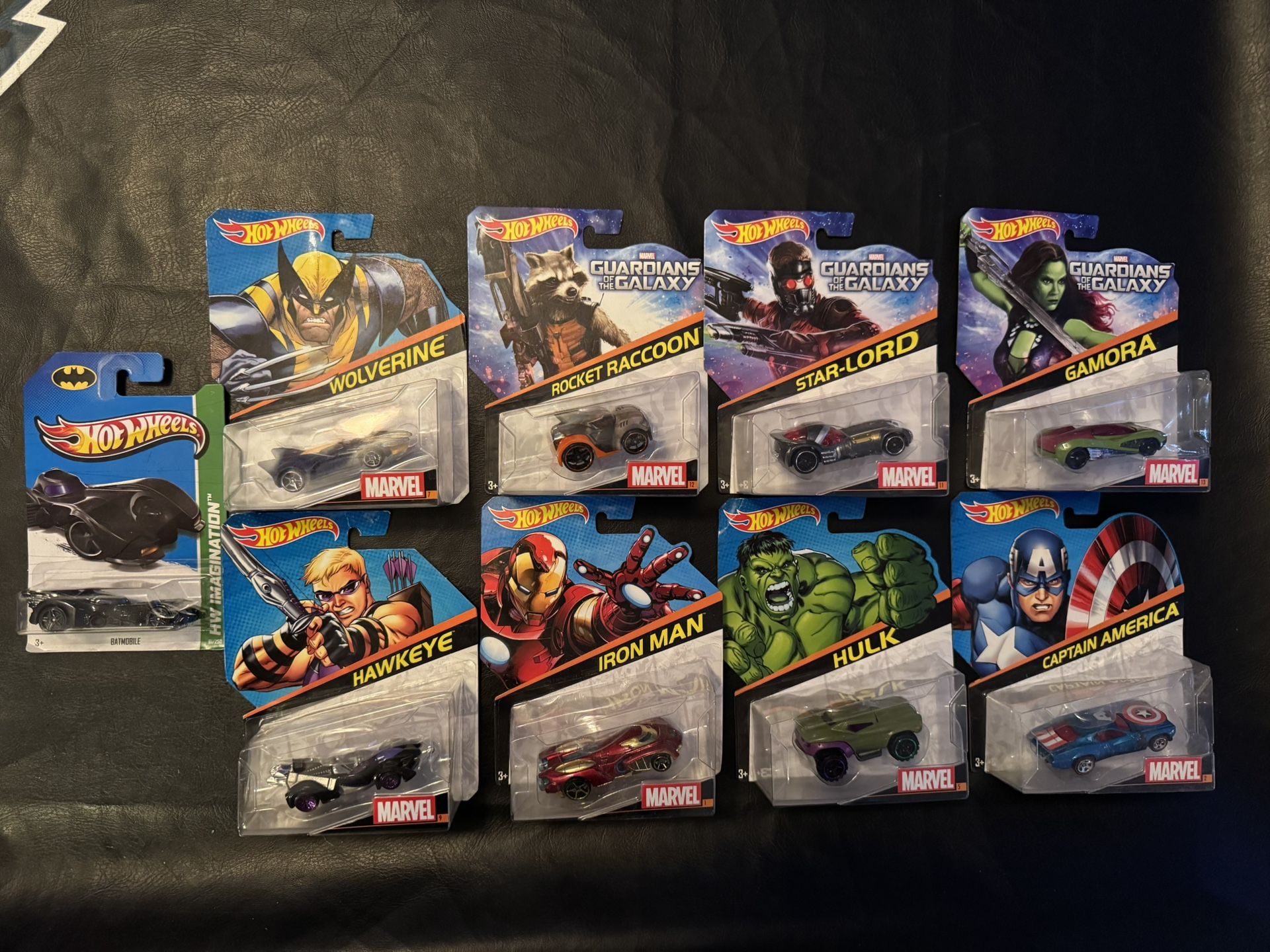 Hot Wheels Marvel Lot New In Original Packaging (9)