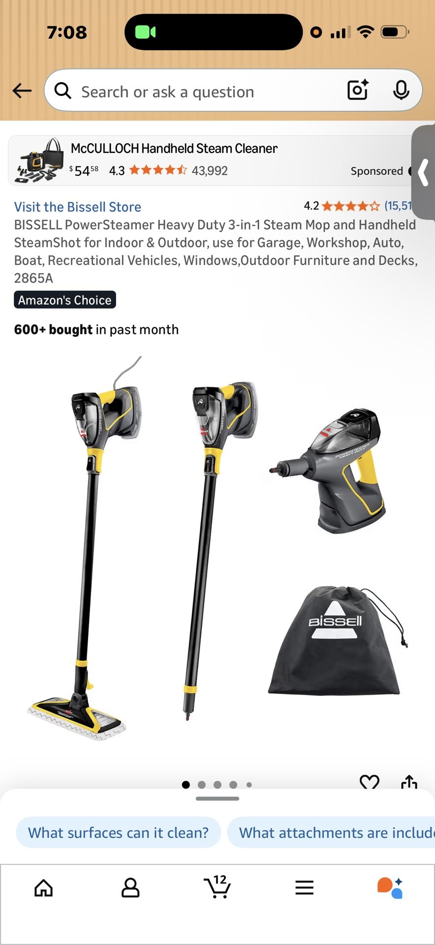 Bissell Powerstreamer Heavy Duty