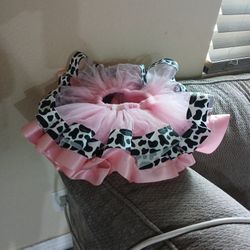 Cow Print Tutu 