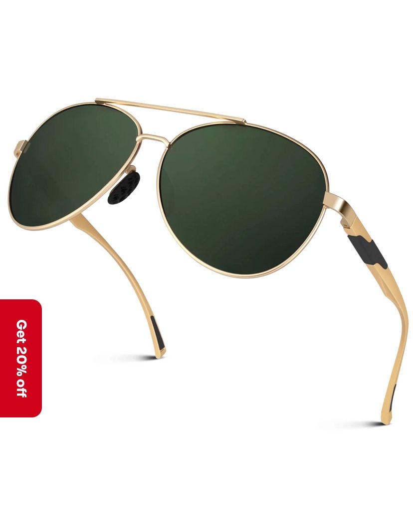 Men’s aviator glasses
