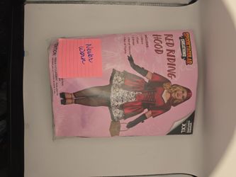 Red riding hood Halloween costume