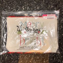 Thirty One Merry And Bright Zipper Pouch