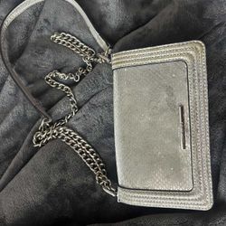 Aldo Silver Purse 