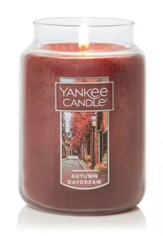 Yankee Candle Large Jar Candle 22 Oz - AUTUMN DAYDREAM