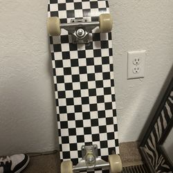 Checker Skateboard