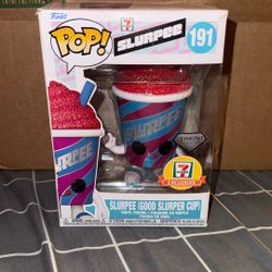 7-Eleven Exclusive Slurpee (Good Slurper Cup) #191 – Diamond Edition Funko Pop