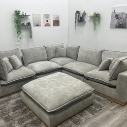 Modern Cloud Sectional Couch NEW - Free Delivery