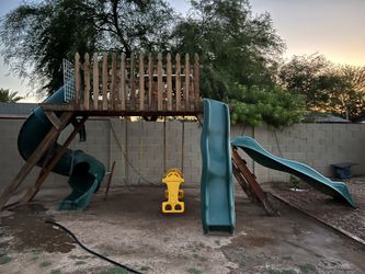 Juego DeResbaladilla Y Columpios Para Niños Y Niñas