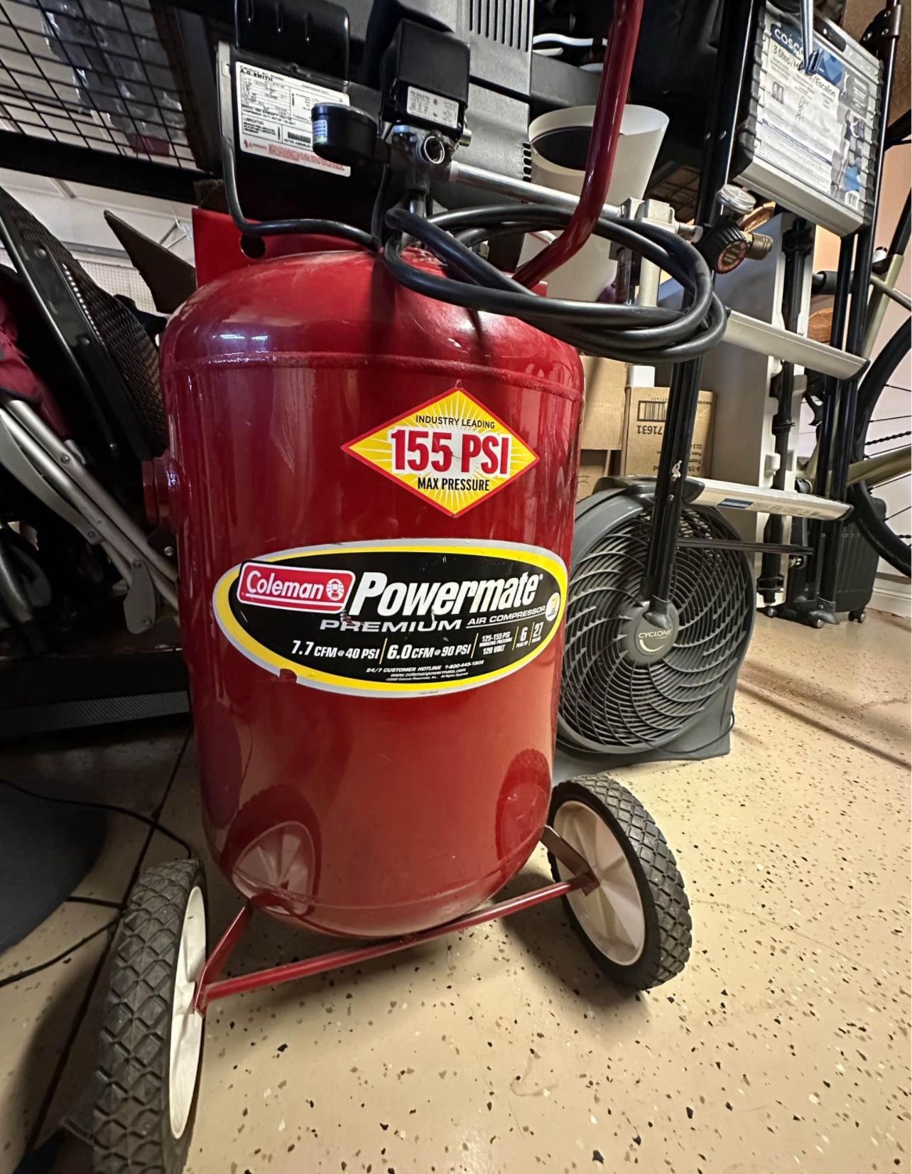 Air Compressor 27 Gallon
