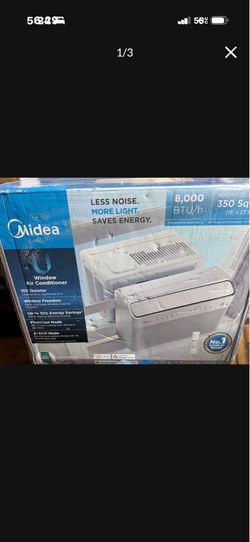MIDEA 8000btu Air Conditioner Wi-Fi New