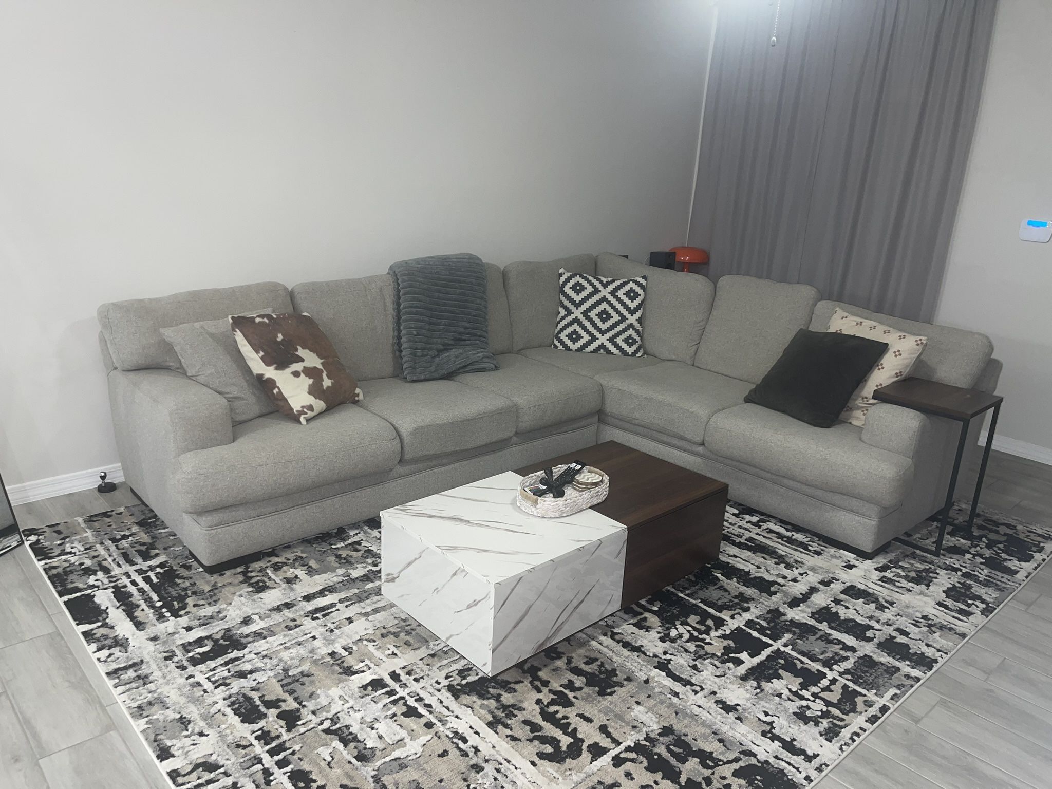 Large Grey Sectional