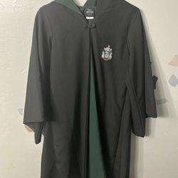 Harry Potter Slytherin Robe,Wand,Banner