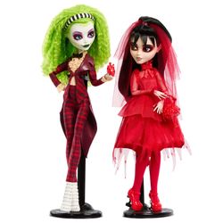 MONSTER HIGH SKULLECTOR Beetlejuice and Lydia Doll 2-Pack