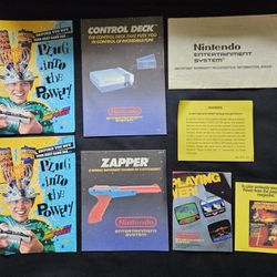 Various Nintendo Inserts for NES