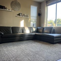 Leather Couch