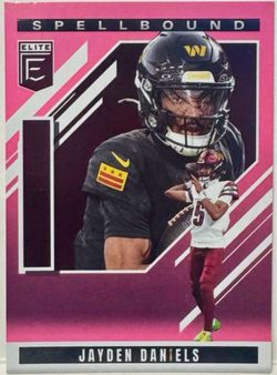 Jayden Daniels Donruss Elite Spellbound Football Card