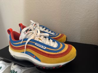 Size 9 Nike Air Max 97 SE Running Club Pollen Orange