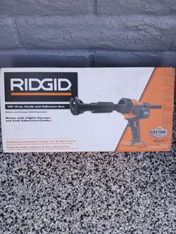 Caulking gun ridgid 18v tool only