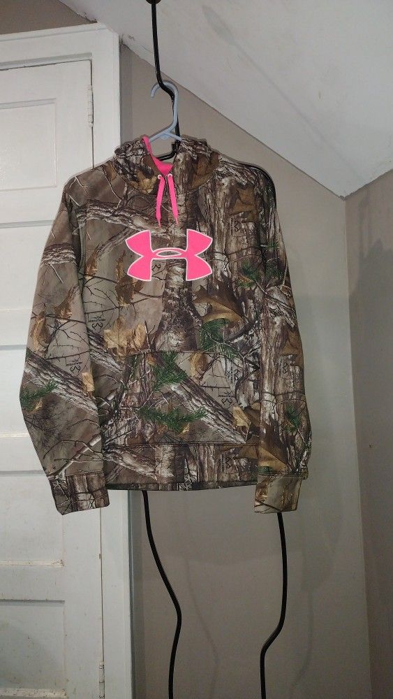 Under Armour Camo Realtree women Hoodie size XL