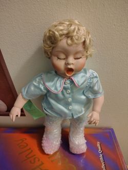 Porcelain Collectible Toddler Doll