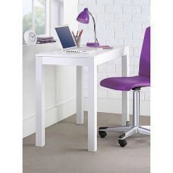 Mainstays Parsons Desk with Drawer, Multiple Colors White - 