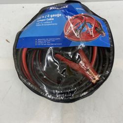 Kobalt 16ft 2-Gauge Jumper Cables Heavy-Duty Battery Booster ClampsKobalt