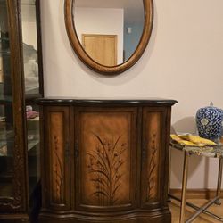 Console With Mirror