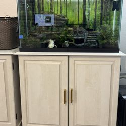 Aquarium tank, stand, and light