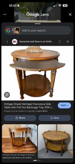 Vintage side table