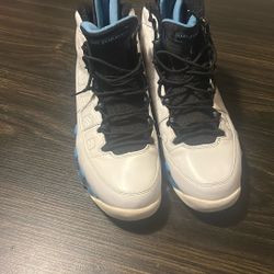 Jordan 9 Blue and White colorway 