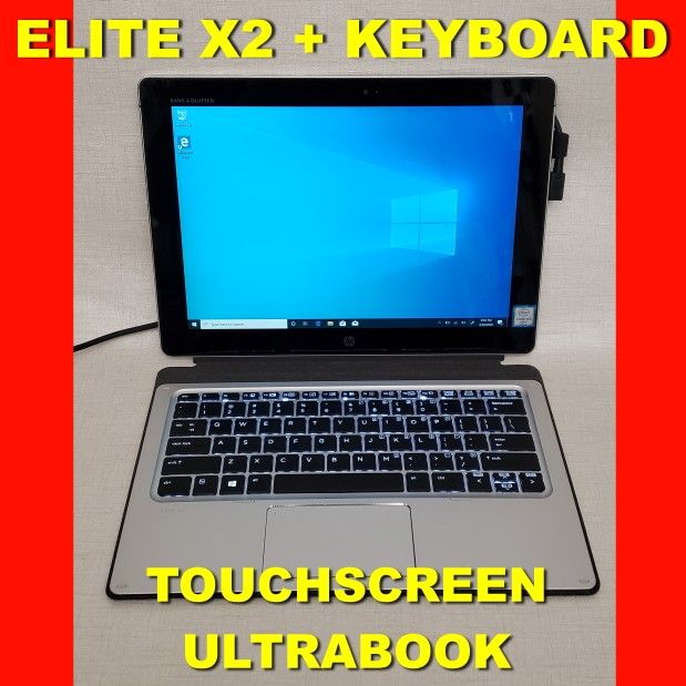 Laptop / Ultrabook 2 in 1 HP Elite X2 Touchscreen w/ Keyboard