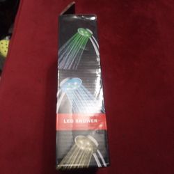 L.E.D. Shower Head No Batteries Needed 