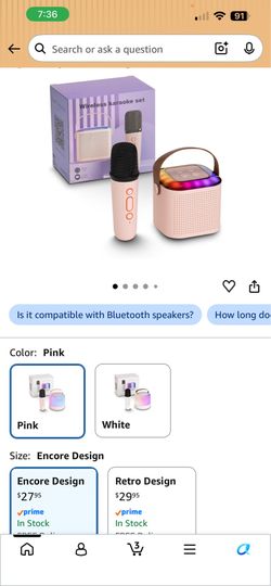 New Wireless Karaoke Speaker