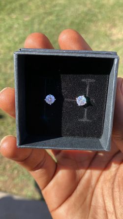 GRA Moissanite earrings