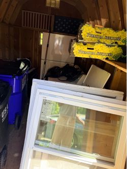 Free wall oven, windows, washer and dryer, air conditioner
