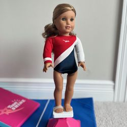 American girl gymnastics Set