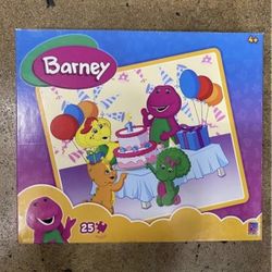 Barney 25 piece puzzle