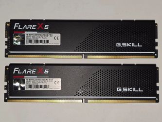 G.SKILL FLARE X5 64GB (2x32GB) 6000 MT/s CL30 (AMD EXPO + INTEL XMP) DDR5 Desktop RAM Memory