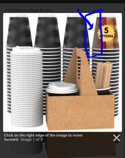 Coffee Cups (Disposable) 12oz