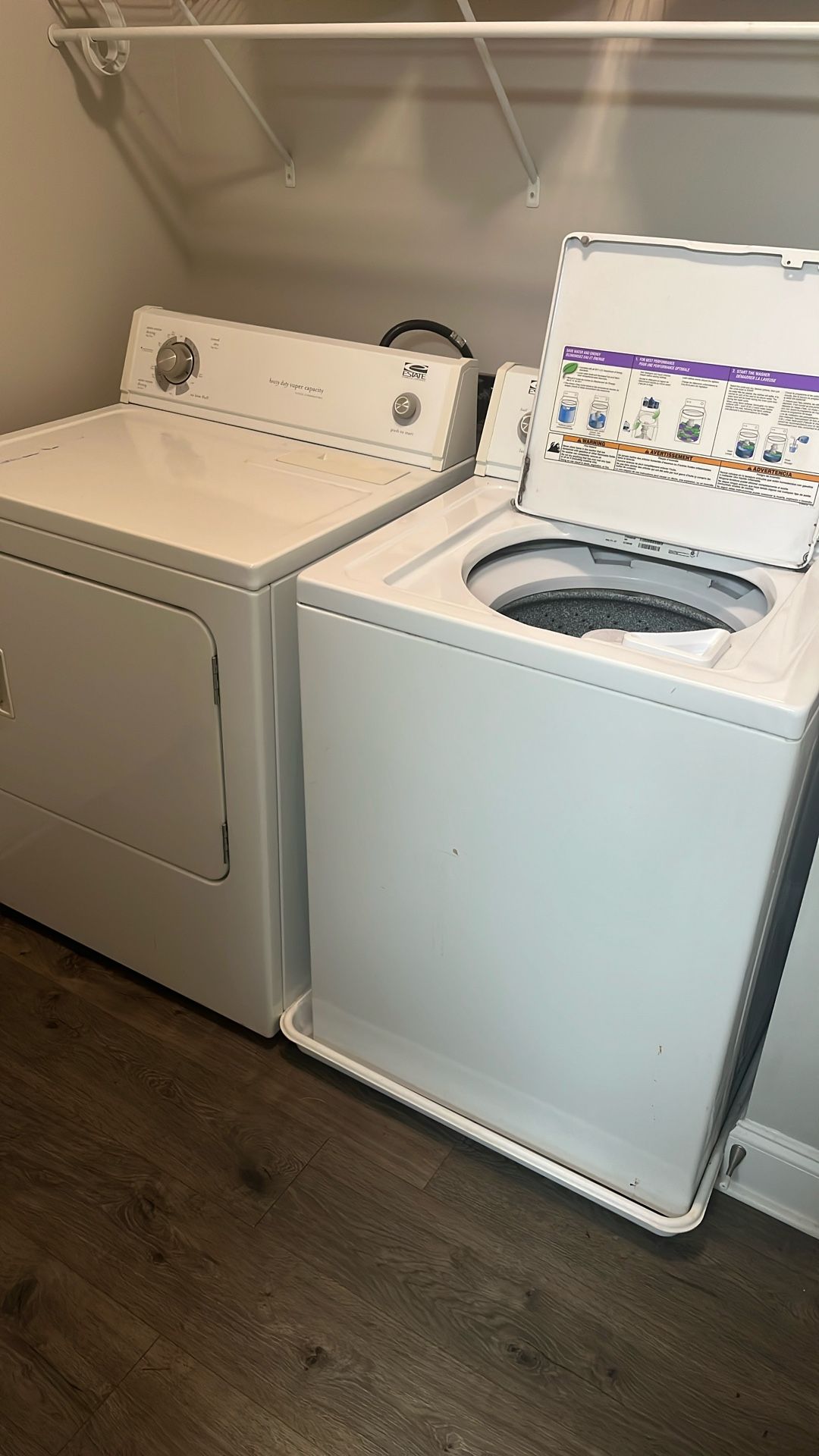 New Place Already Has A Washer And Dryer