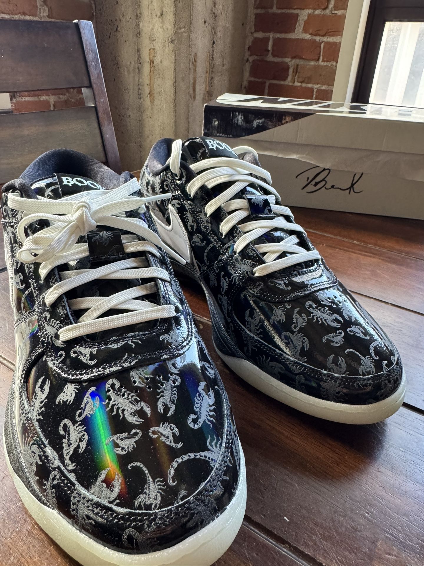 Nike Book 1 Halloween Shoes Sz 11 