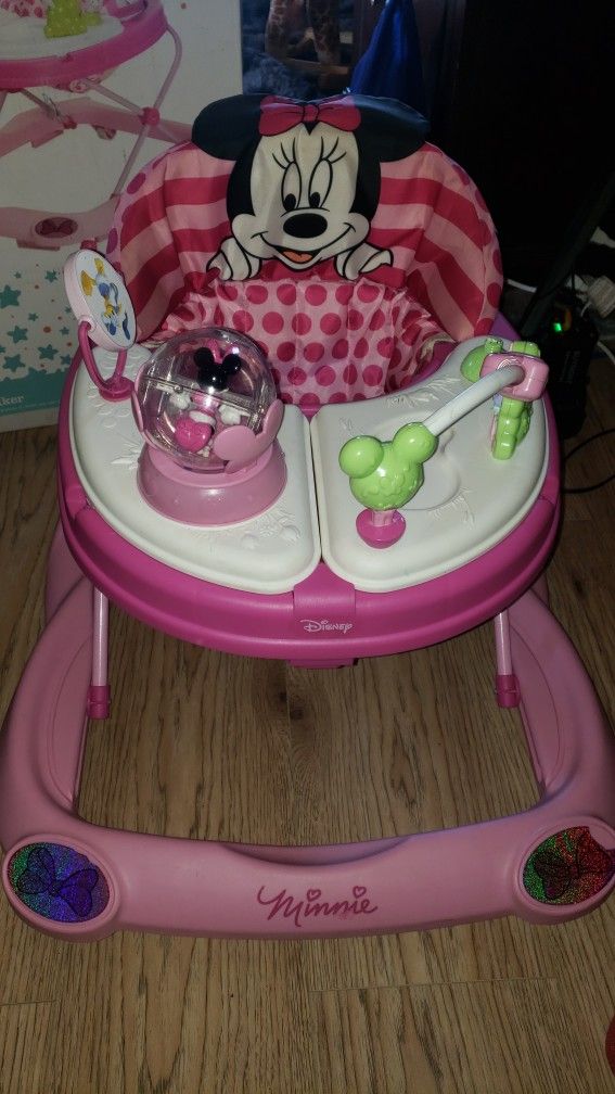 Like New Mini Mouse Baby Walker Box And Paperwork Included 