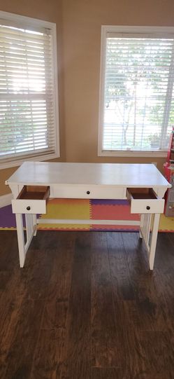 Wooden desk