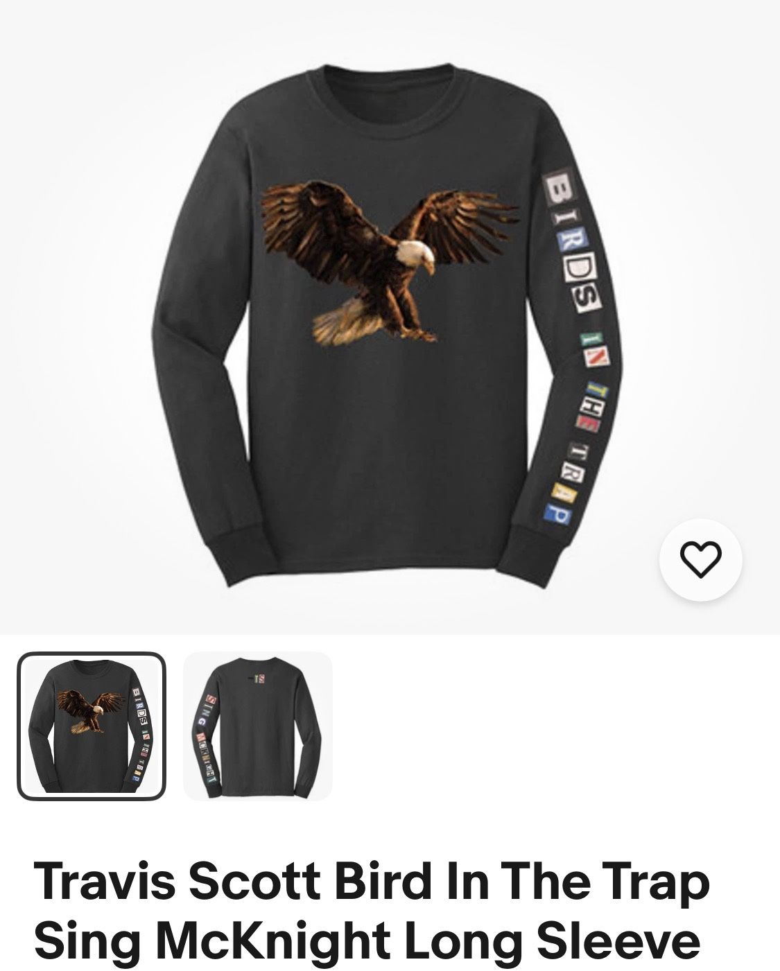 Travis Scott, Long Sleeve Shirt