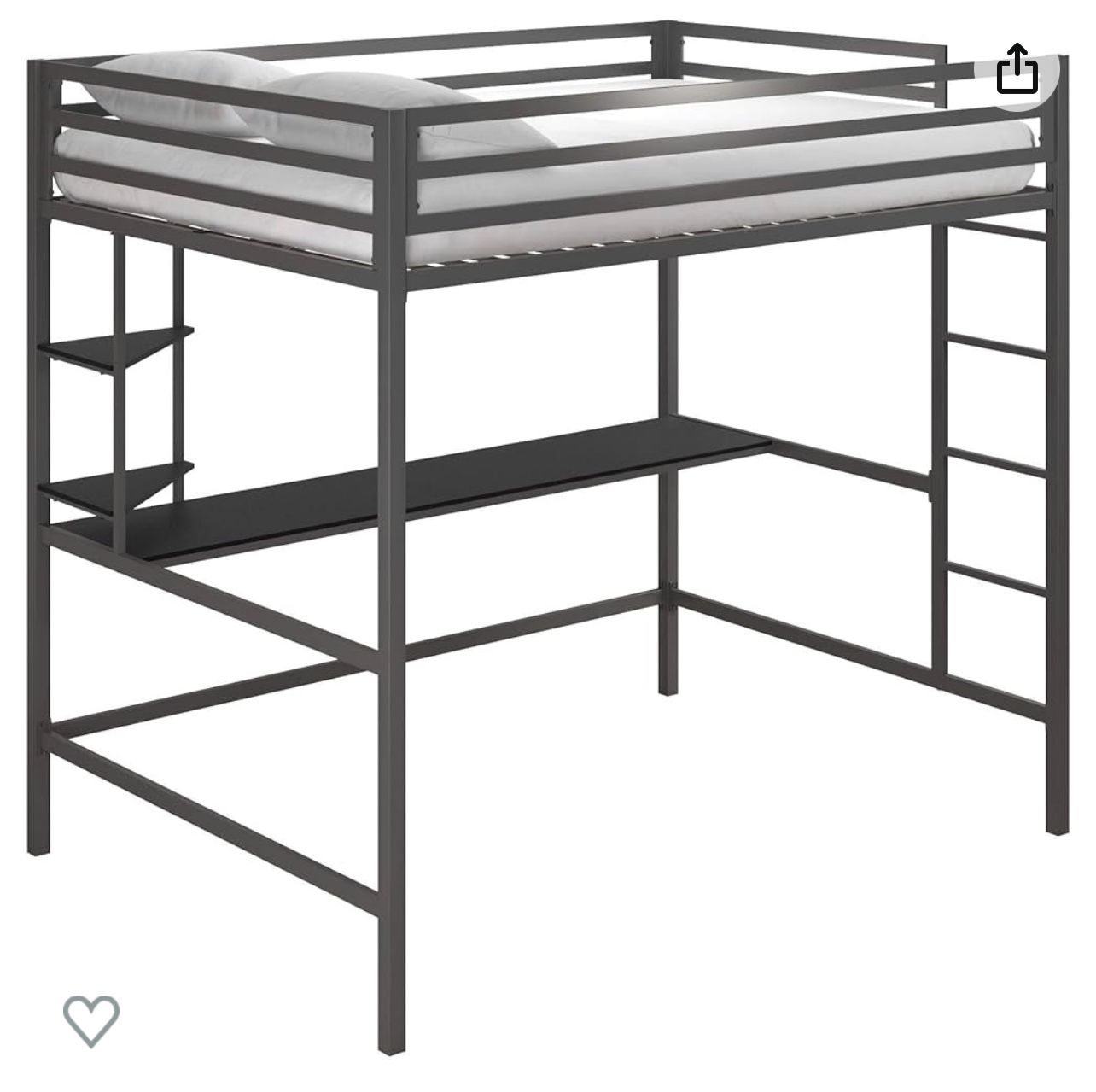 Full Size Loft Bed With Desk for Sale in Chesapeake, VA OfferUp