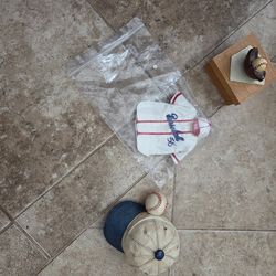 Baseball ceramic keepsake boxes and jersey