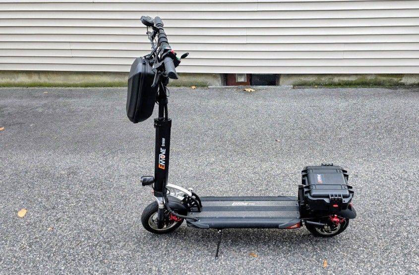 Emove Cruiser 52V Dual Suspension Long Range Electric Scooter + Brand New Extra Battery
