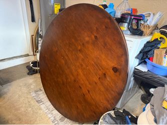 Free 60 inch Wood Circular Table Top