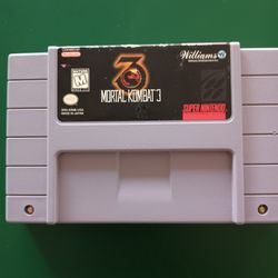 Mortal Kombat 3 Super Nintendo 