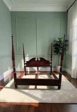 King Baker Style Federal Carving Bed